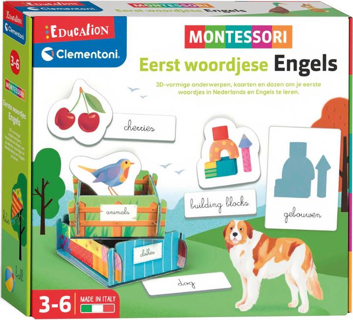 Image du produit Clementoni Education Montessori - Apprendre l'anglais (Anglais)