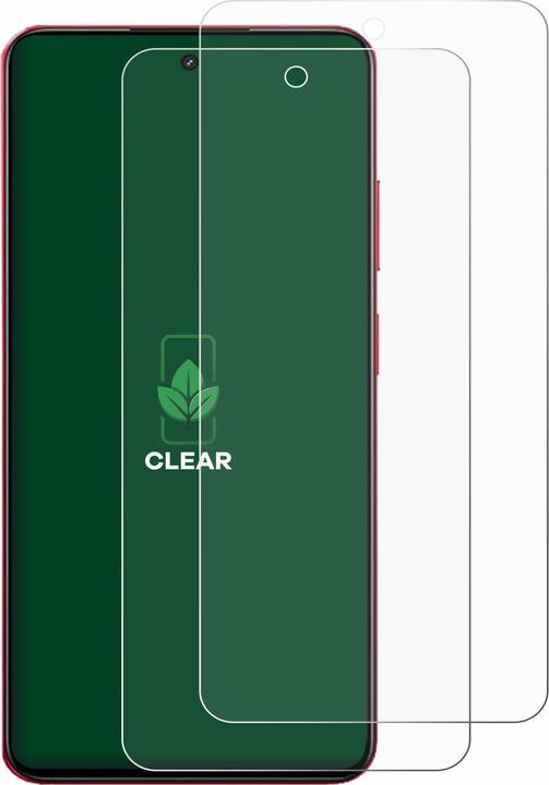 Produktbild ScreenLeaf Schutzfolie nachhaltiger Displayschutz Display Schutz Folie Klar Transparent (2 Stück, Realme 14x)