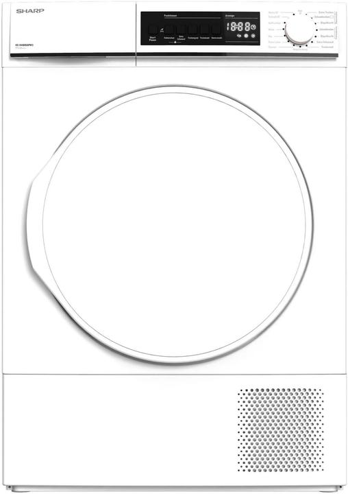 Immagine prodotto Sharp KD-HHB8S8PW3-DE (8 kg, A destra)