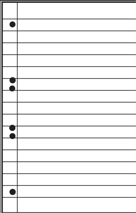 Actual product image Oxford College notebook (A5, Lined, Hardcover)