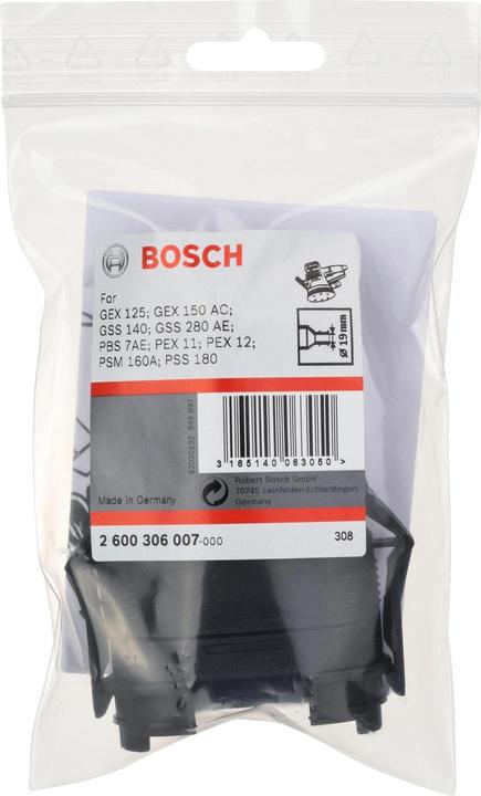 Image du produit Bosch Professional Zubehör Adaptateur pour nettoyeur à vide
