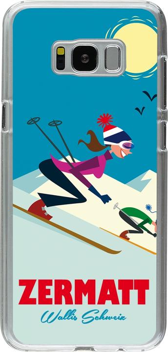 Image du produit PhoneLook Coque transparent Zermatt Ski Downhill (Samsung Galaxy S8+)