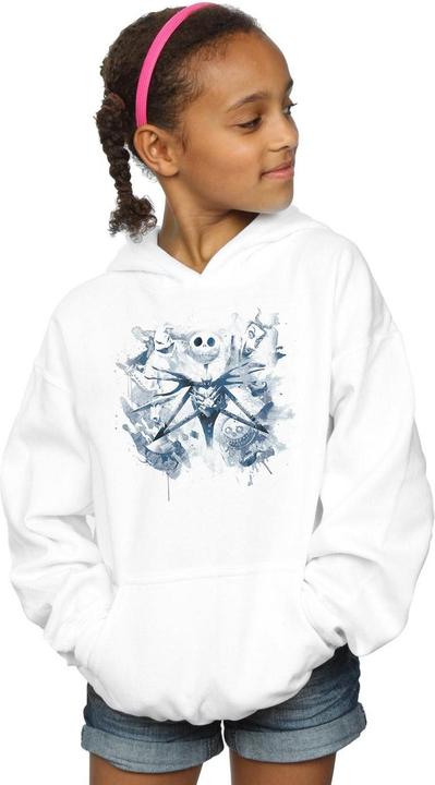 Image du produit Disney - Sweat à capuche NIGHTMARE BEFORE CHRISTMAS PAINT SPRAY CARERS - Fille (128)