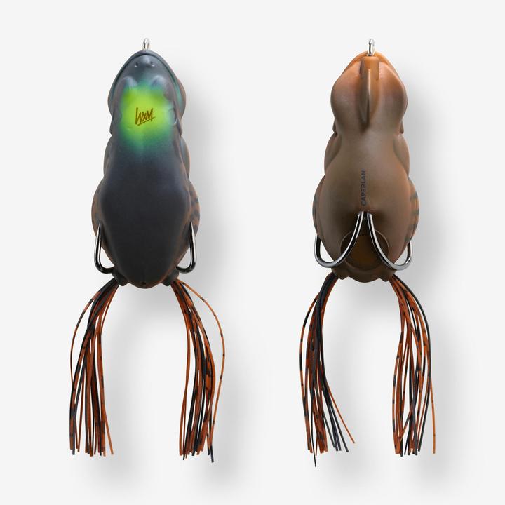 Immagine prodotto Caperlan Esca artificiale Frog 70 marrone (7 cm)