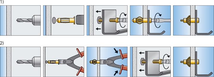 Immagine prodotto Fischer Tasselli p.pareti vuote HM, 8/32 (50 pz.)