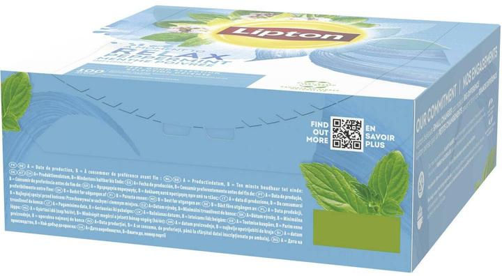 Actual product image Lipton Tea bags peppermint 100 pieces (300 g)