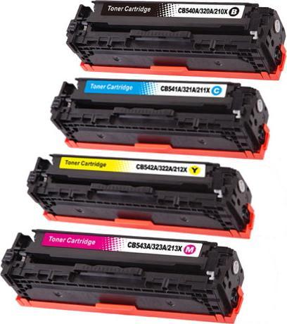 Immagine prodotto Hermex Toner compatibile per HP Color LaserJet CP1217 (M, C, FC, Y)