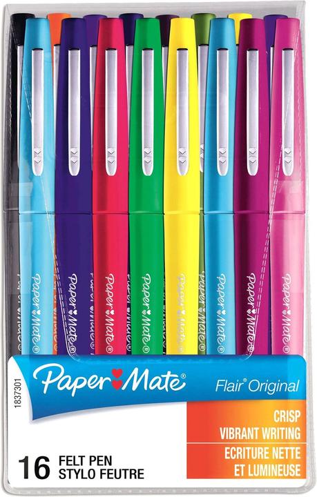 Produktbild Paper Mate Flair Set (Mehrfarbig, 16 x)