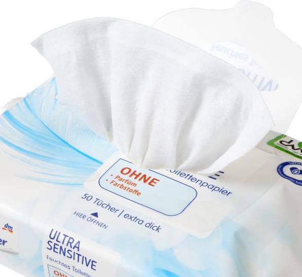 Produktbild dm Sanft&Sicher Ultra Sensitive (1 x)