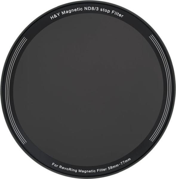 Image du produit H&Y ND8 Magnetic Clip-on Filter for REVORING 58-77mm (Filtre dégradé gris)