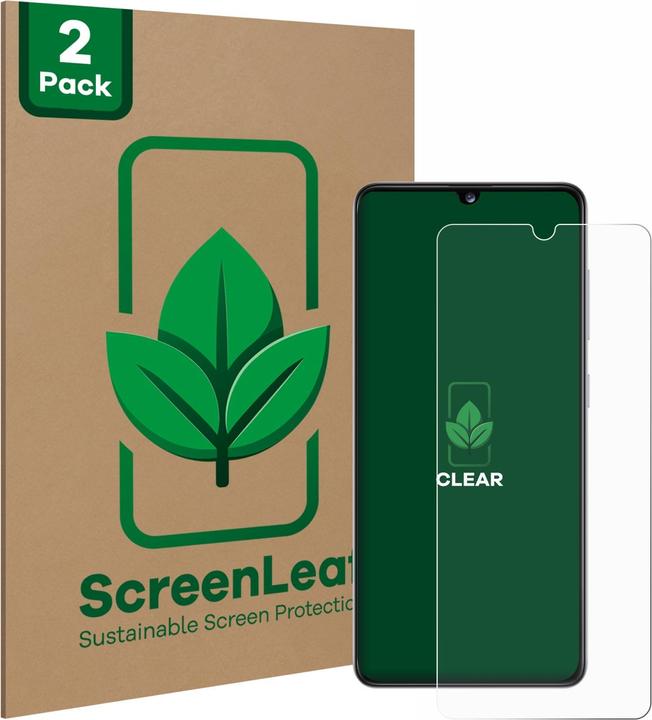 Immagine prodotto ScreenLeaf Pellicola protettiva sostenibile Pellicola protettiva dello schermo chiara trasparente (2 Pezzo/i, Samsung Galaxy A41)