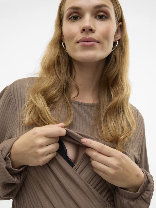 Image du produit Mamalicious Coupe normale Top col rond Blouse (XS)
