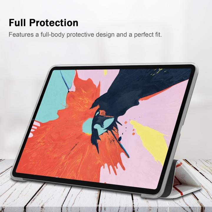 Produktbild Cadorabo Tablet Book Hülle Bunter Marmor (IPad Pro 11 (2020))