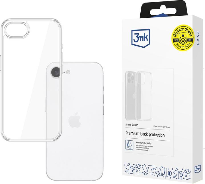 Immagine prodotto 3MK Armor Case for Apple iPhone 16e - transparent (Apple iPhone 16e)