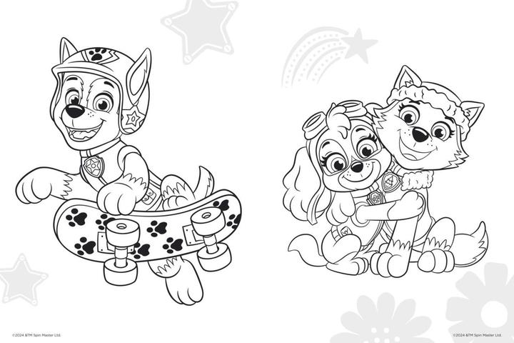Actual product image PAW Patrol: Colouring fun with window stickers