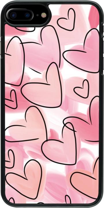 Image du produit PhoneLook Coque Easter 2023 pink hearts (Apple iPhone 7 Plus)