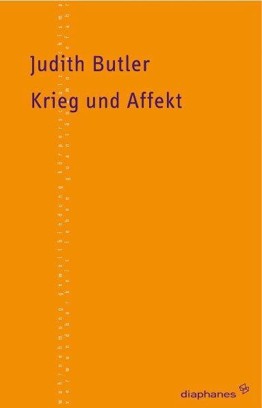 Actual product image Butler:Krieg und Affekt (German, Judith Butler, 2009)