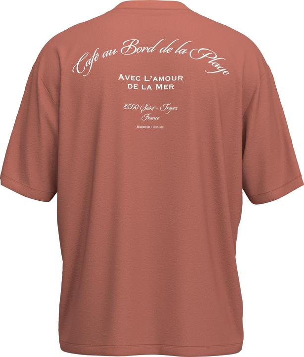 Actual product image Selected Homme Loose Fit Print T-Shirt (XL)