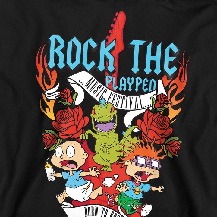 Immagine prodotto Rugrats Rock The Playpen Music Festival Felpa Adulto Unisex (L)