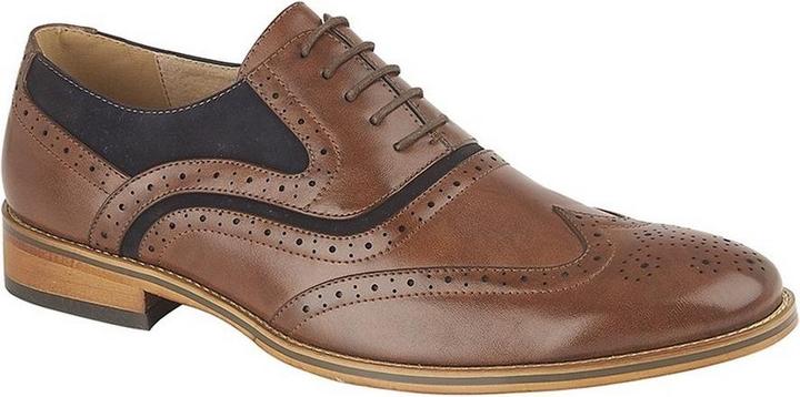 Actual product image Universal Textiles Mens Brogue Oxford Shoes (49.5)