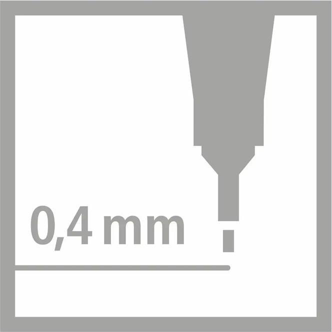 Actual product image STABILO Fineliner point 88, 20 Zebrui Neon (Multicoloured, 20 x)