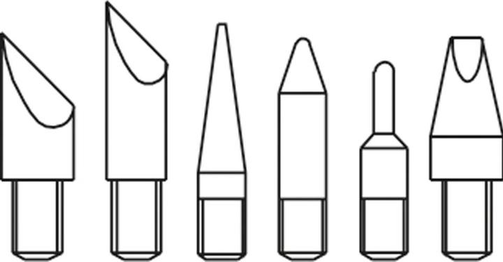 Donau Firing modeling tips set 6 pcs.
