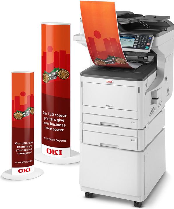 Actual product image OKI MC853dnct (Laser, Colour)