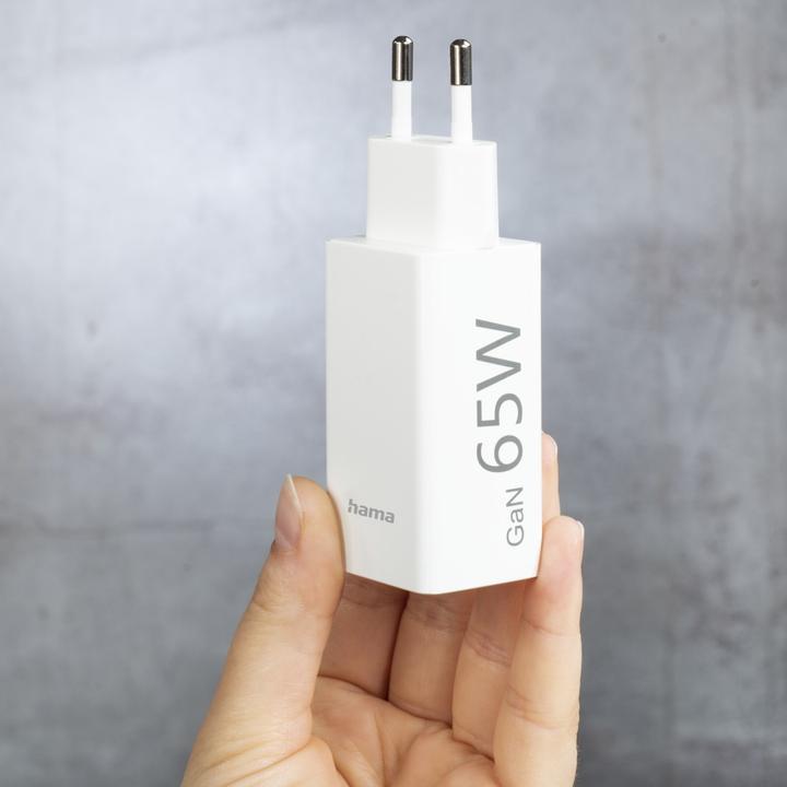 Produktbild Hama GaN Charger + USB Kabel (65 W)