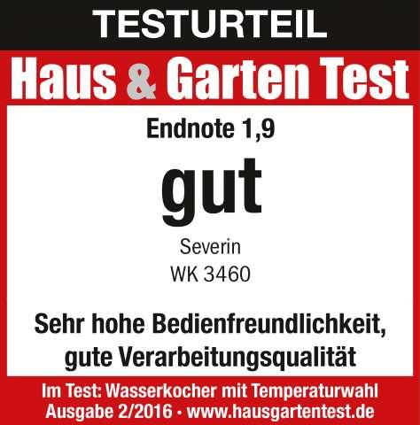 Actual product image Severin Supreme WK 3460 (1.50 l)