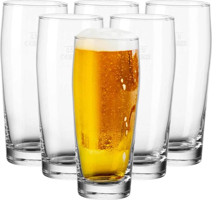 Image du produit Bormioli Rocco Willi Becher geeicht (0.50 l, 6 x)