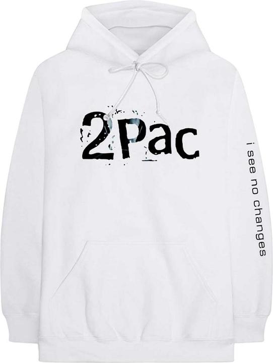 Actual product image Tupac Shakur Unisex Adult I See No Changes Hoodie (XL)
