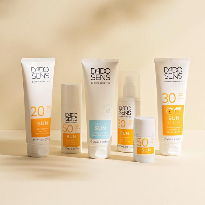 Immagine prodotto Dado Sens SUN Sun Fluid SPF 20 - Pelle sensibile (Crema solare, SPF 20, 125 ml, 159 g)