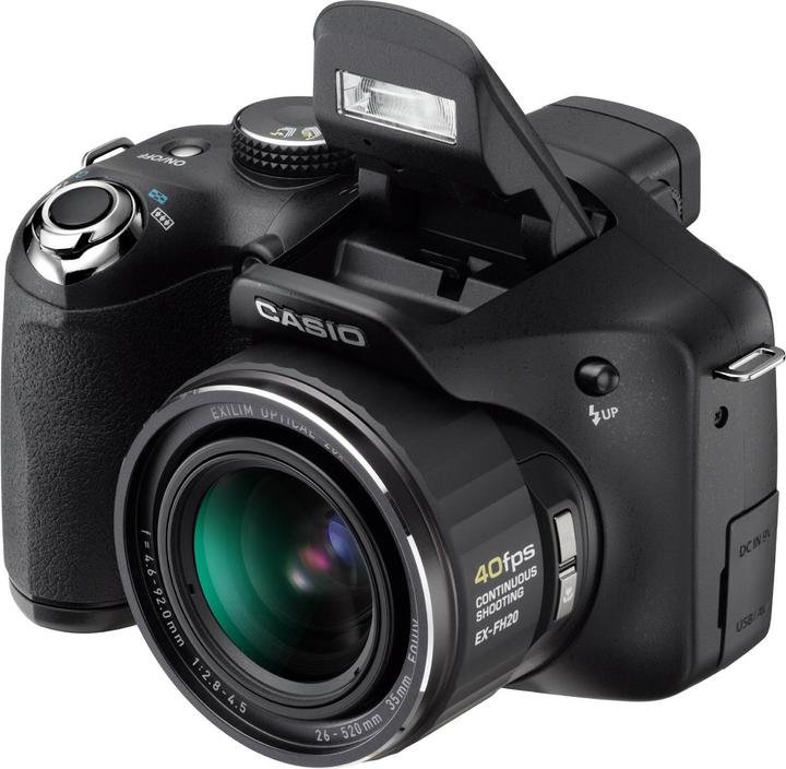 Image du produit Casio Exilim EX-FH20, 9 millions de pixels, zoom optique 20x (1/2,3'')
