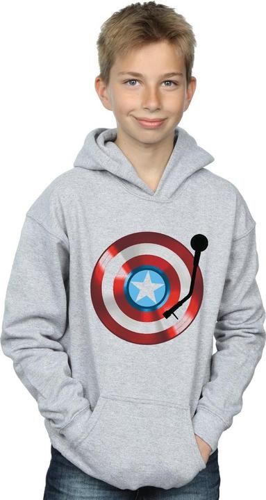 Produktbild Captain America Turntable Kapuzenpullover Jungen (140, 146)