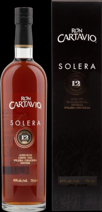 Actual product image Cartavio Ron 12 Años Solera 40% Vol. 0.7l