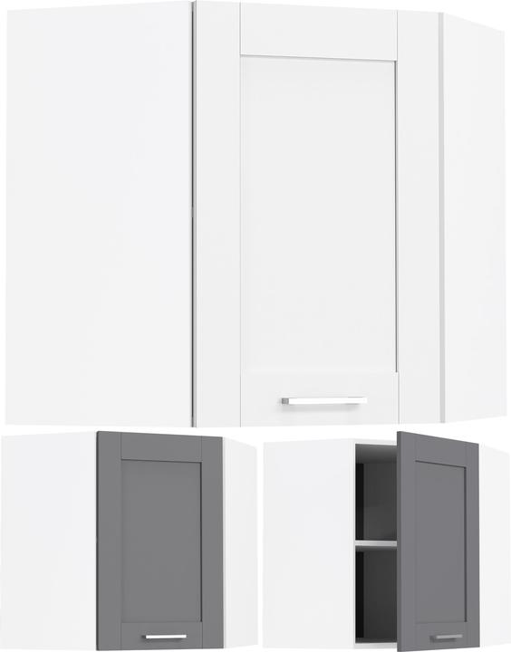 Produktbild VCM Eck Küchenschrank Hängeschrank Colura (57 x 57 x 60 cm)