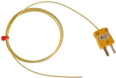Image du produit Rs Pro Thermocouple à fibre optique type K x 3m -60°C +350°C