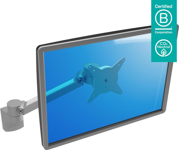 Actual product image Dataflex ViewLite Plus Monitor Arm 312, wall mount, up to 24" (Wall, 24")