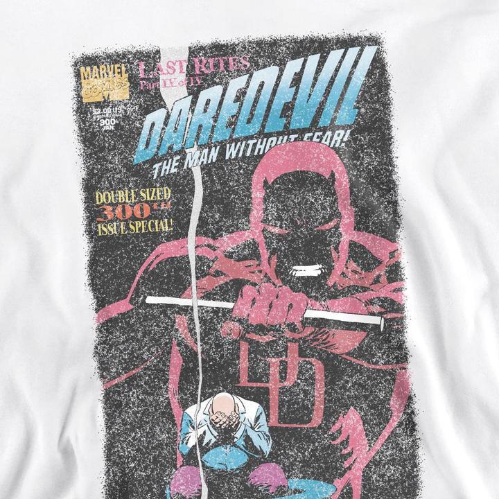 Actual product image Daredevil Unisex Adult Last Rites Comic Cover Sweatshirt (L)