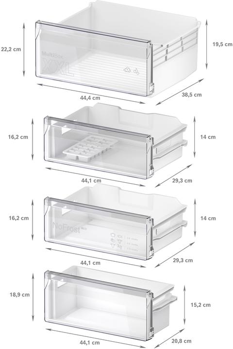 Actual product image Bosch Hausgeräte Einbau-Kühl-Gefrier-Kombination (290 l)
