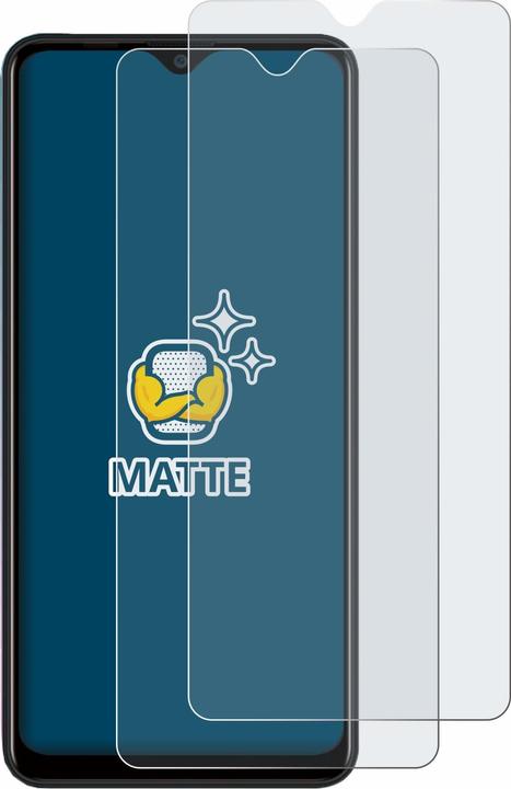Actual product image BROTECT Anti-glare screen protector matt (2 Piece, Blackview A80 Pro)