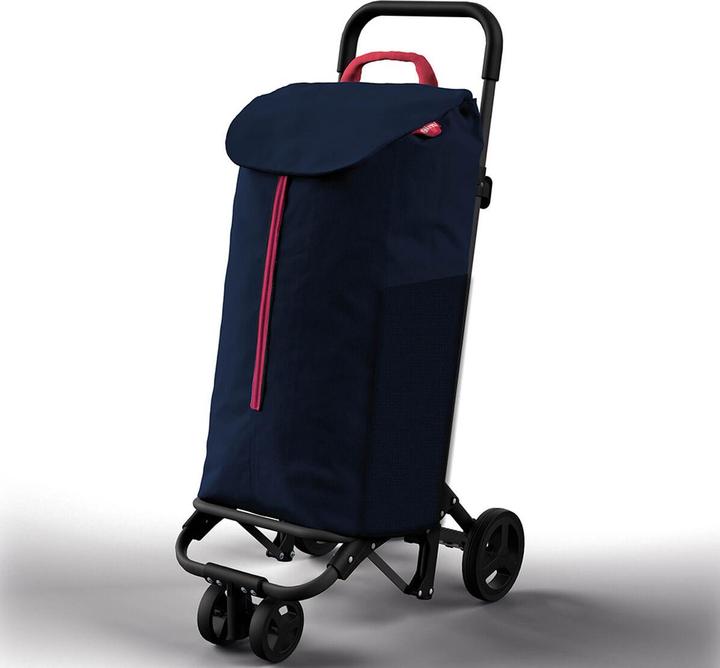 Actual product image Vileda Gimi Twin Blue shopping trolley