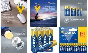 Actual product image Varta Longlife Power (12 pcs., AAA, 1260 mAh)