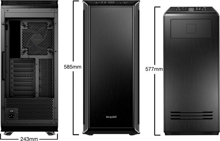 Image du produit be quiet! Dark Base Pro 900 (ATX, Mini-ITX, E-ATX, XL-ATX)