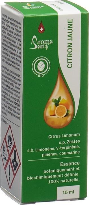 Produktbild AromaSan Zitrone Bio Essenz (15ml)