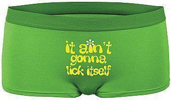 Actual product image Shots Media Funny Boxers Girls green