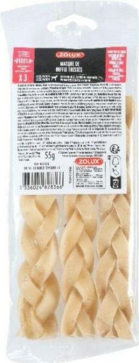 Zolux Przysmak naturalny dla psa Warkocz bawól 55g (Adult, 1 Stk., 500 g)