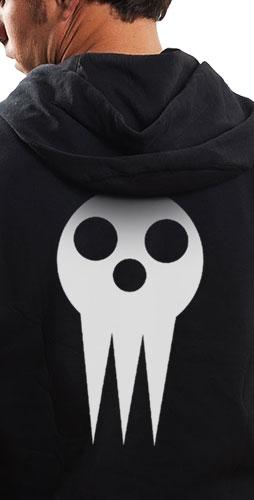 Actual product image Neko Wear Soul Eater hoodie Shingami Sama (M)