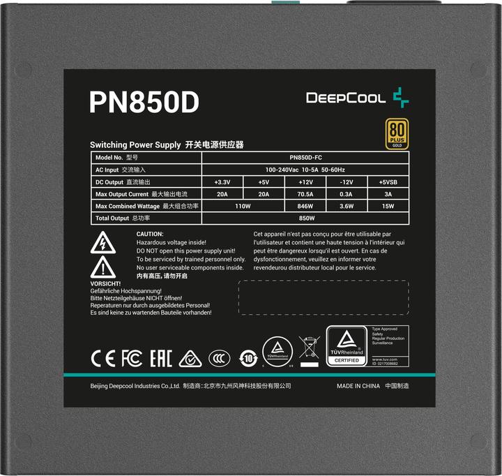 Image du produit Deepcool PN850D (850 W)