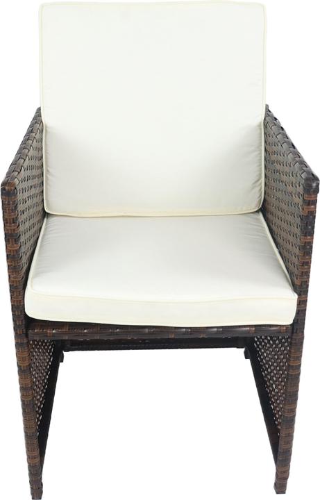 Produktbild VCM 7-tlg Sitzgruppe Gartenmöbel Set Rattan (170 cm)